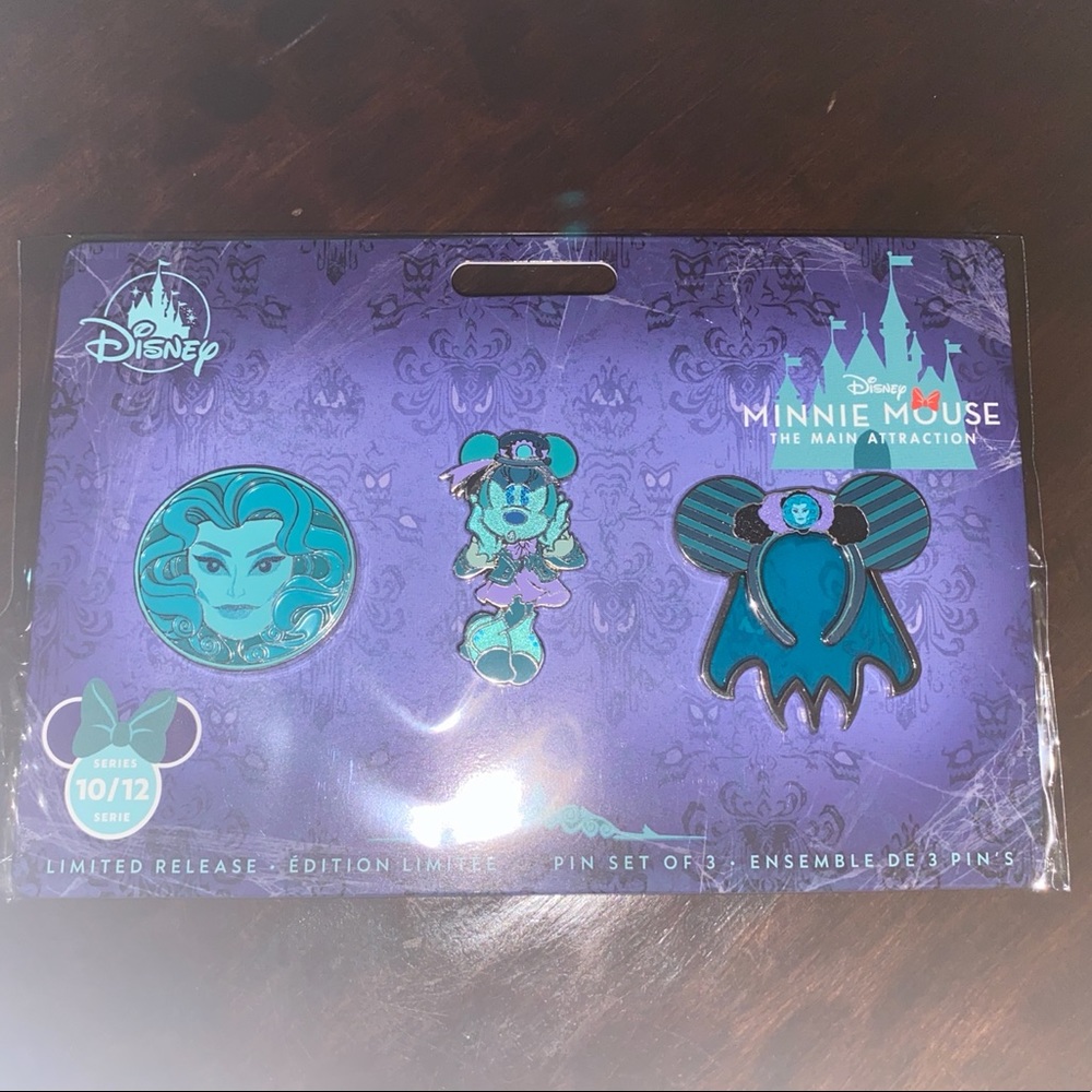 Minnie Main Attraction Haunted Mansion Pins